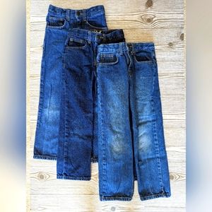 Cat & Jack Denim Jeans Size 6 SLIM boys Set of 3